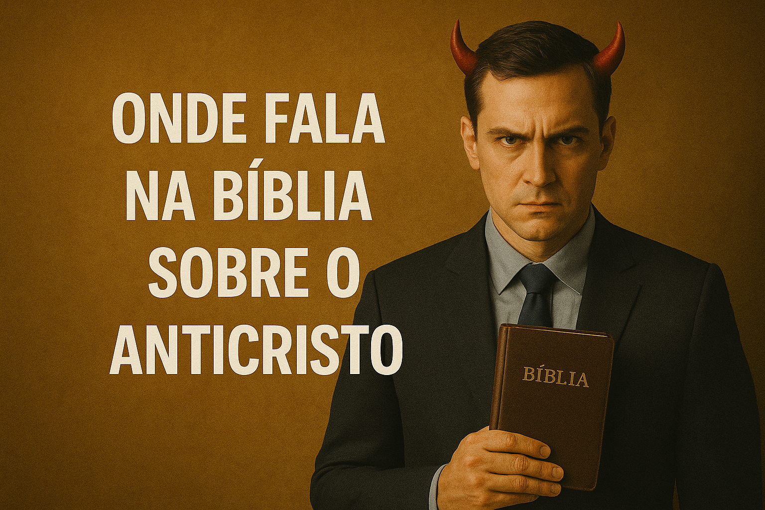 Onde Fala na Bíblia Sobre o Anticristo
