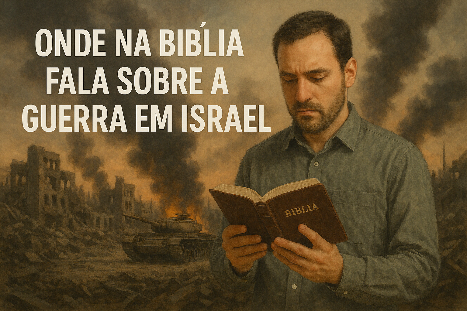 Onde na Bíblia Fala Sobre a Guerra em Israel