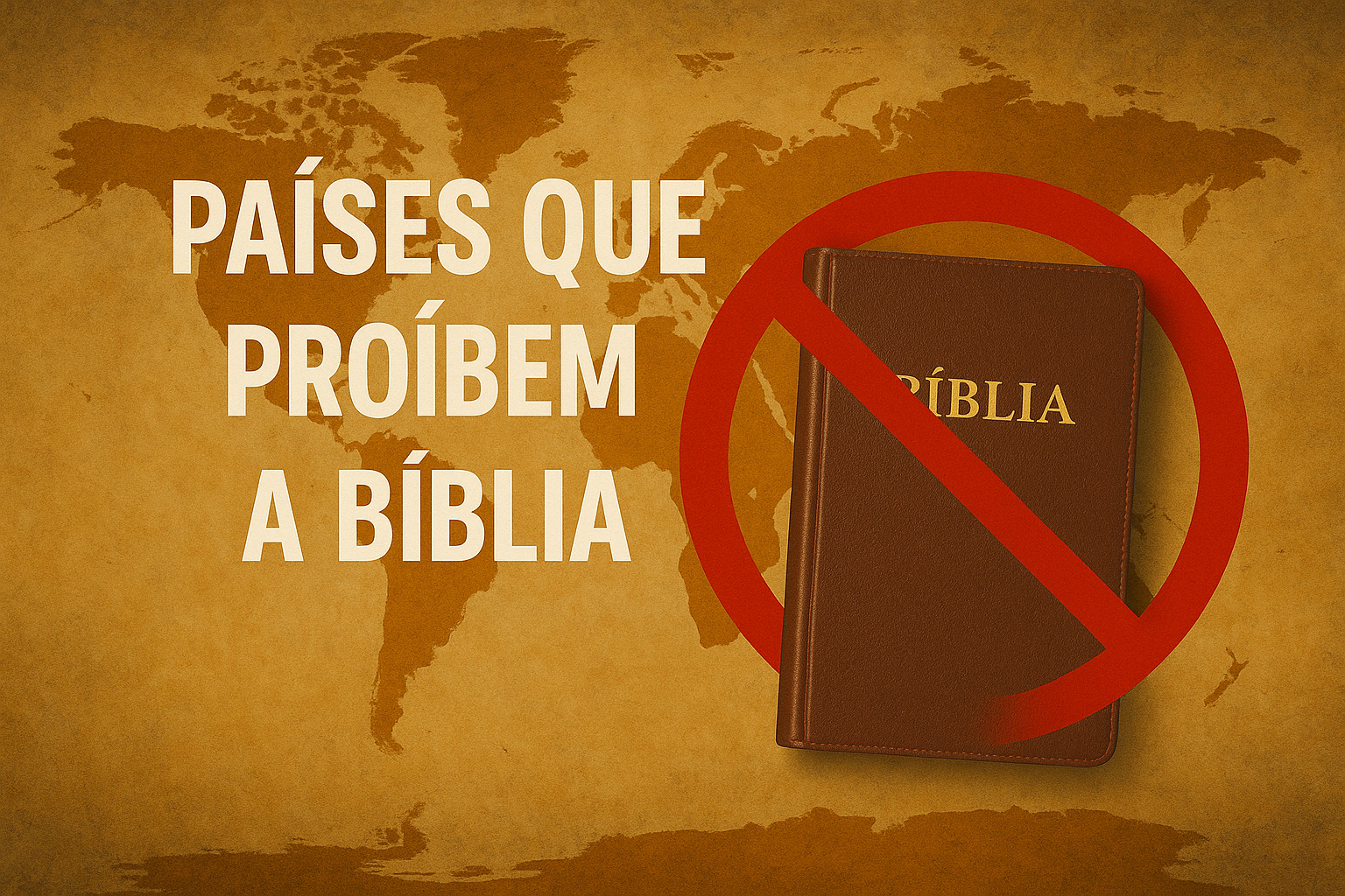 Países Onde a Bíblia é Proibida