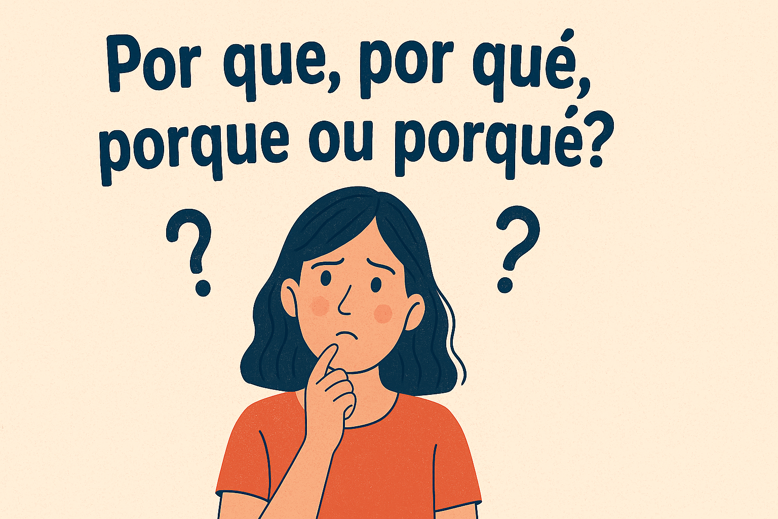Por que, por quê, porque ou porquê? Descubra a diferença!
