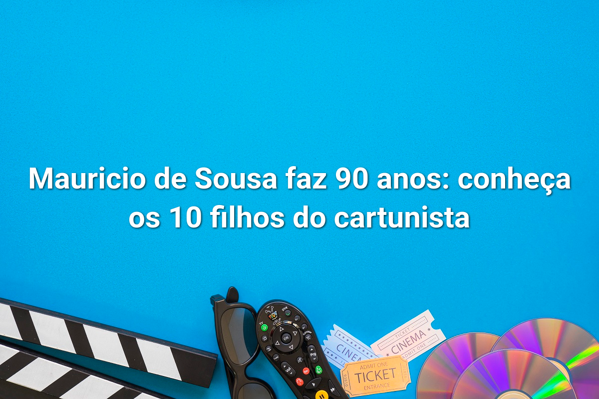 Mauricio de Sousa faz 90 anos: conheça os 10 filhos do cartunista