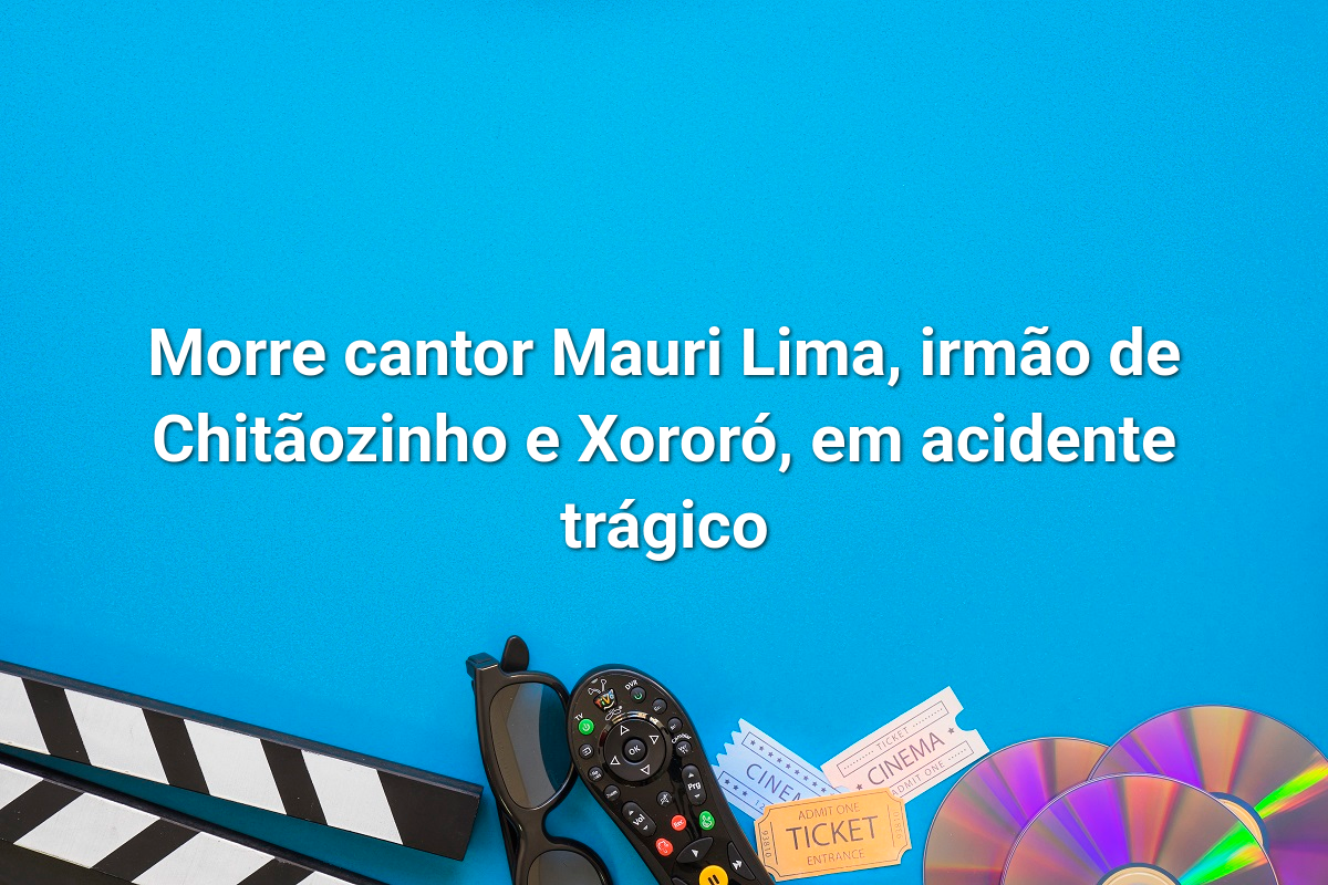 Morre cantor Mauri Lima, irmão de Chitãozinho e Xororó, em acidente trágico